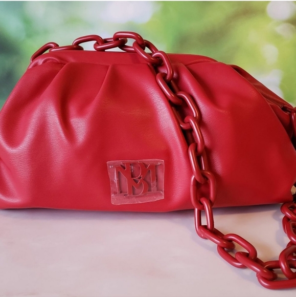 NWT Badgley Mischka Clutch with optional chunky chain crossbody. - Picture 4 of 12